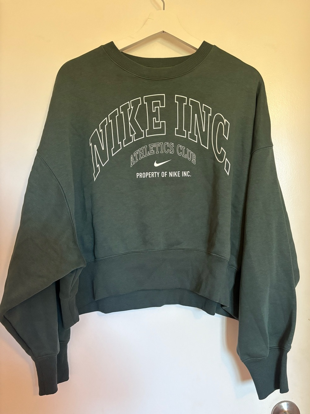 NIKE Sportswear Phoenix Fleece Over-Oversized Crew-Neck Sweatshirt S